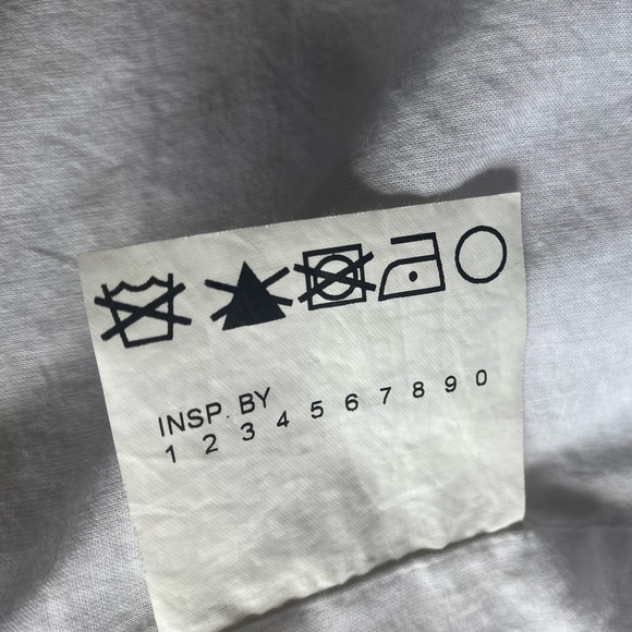 VINTAGE 100% COTTON WHITE FLORAL EMBROIDERED, LINED JACKET. - Picture 10 of 15